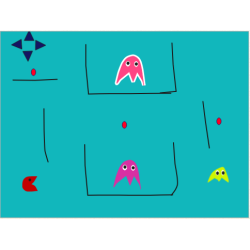 Pacman game using scratchjr